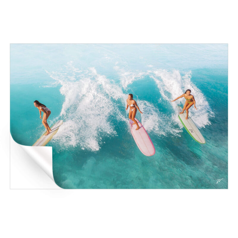 Surf Chic Cool Wall Art by Jess Loiterton