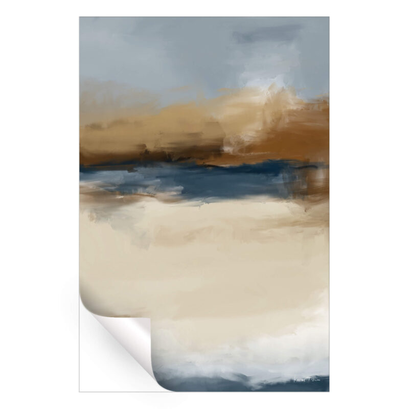 Deixa No. 01 Neutral Wall Art by Karine Tonial Grimm