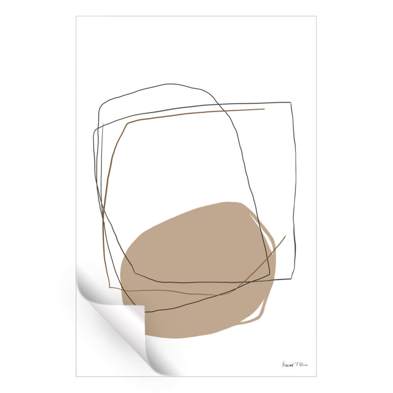 Feel No. 2 White Wall Art by Karine Tonial Grimm