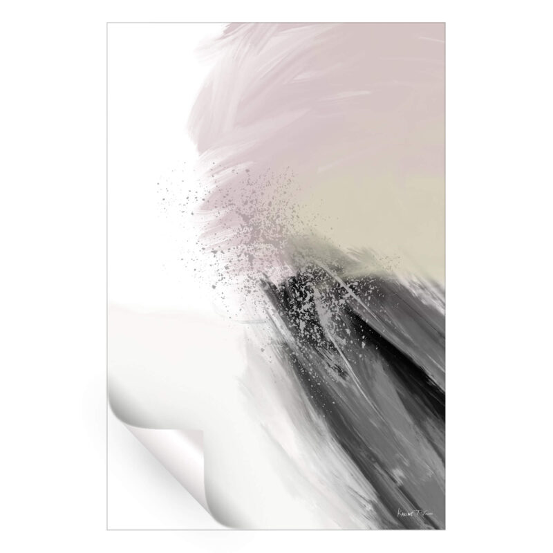 Believe Big No. 2 Neutral Wall Art by Karine Tonial Grimm