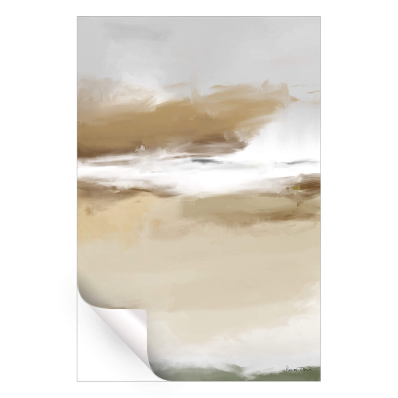 Deixa Assim No. 01 Neutral Wall Art by Karine Tonial Grimm