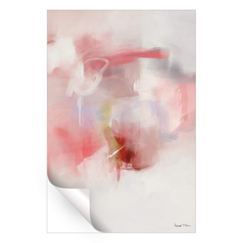 Evidencias No. 1 Pink Wall Art by Karine Tonial Grimm