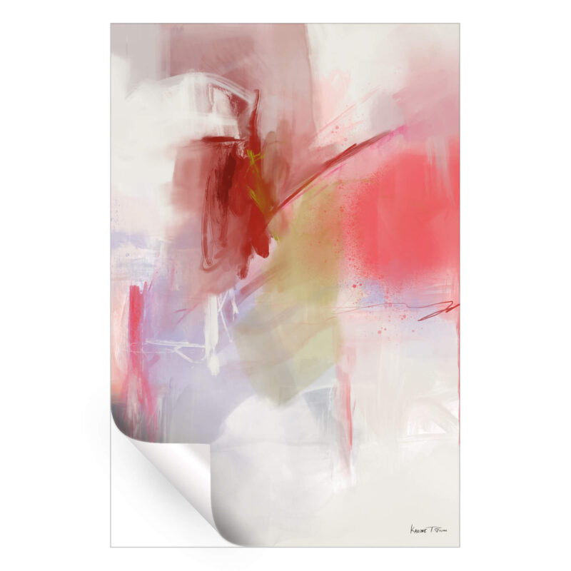 Evidencias No. 2 Pink Wall Art by Karine Tonial Grimm