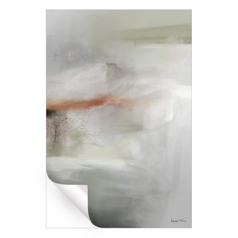 Feel It No. 01 Neutral Wall Art by Karine Tonial Grimm