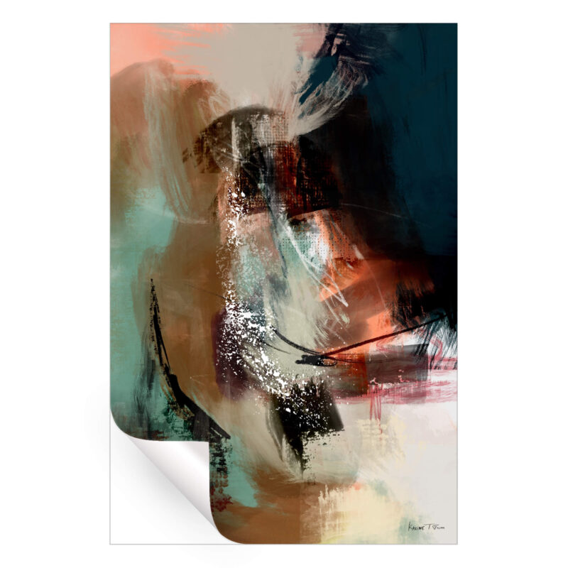 Enough Colorful Wall Art by Karine Tonial Grimm