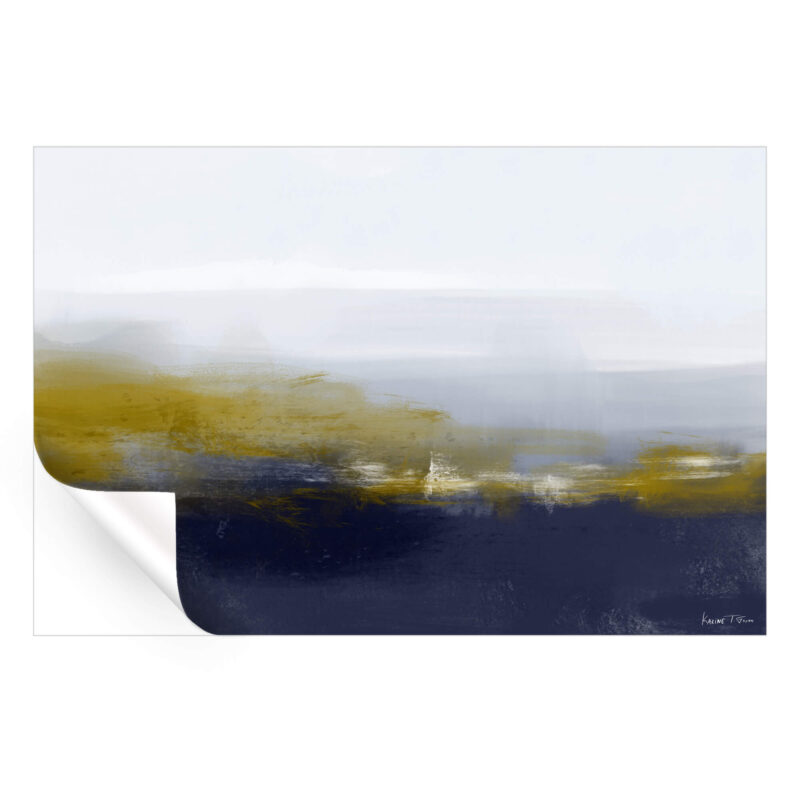 The Blue Desire Dark Wall Art by Karine Tonial Grimm