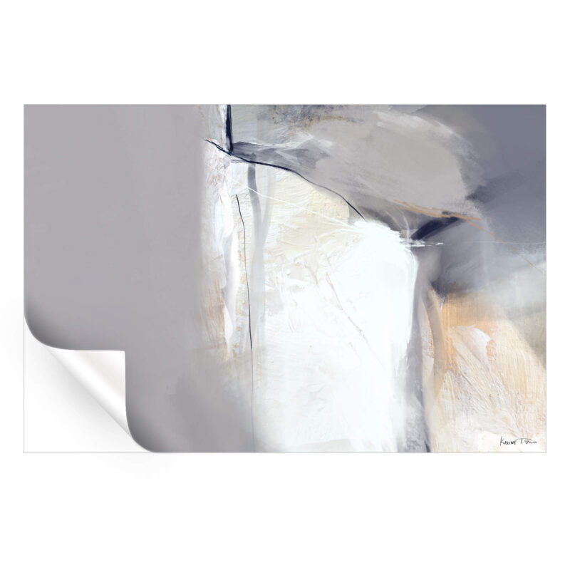 Settled No. 8 Grey Wall Art by Karine Tonial Grimm