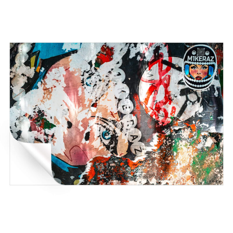 Street Supreme Colorful Wall Art by Nick Ford