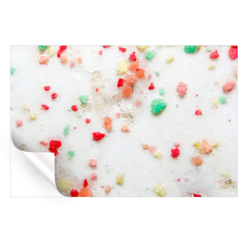 Pop Tart Heart Colorful Wall Art by Nick Ford