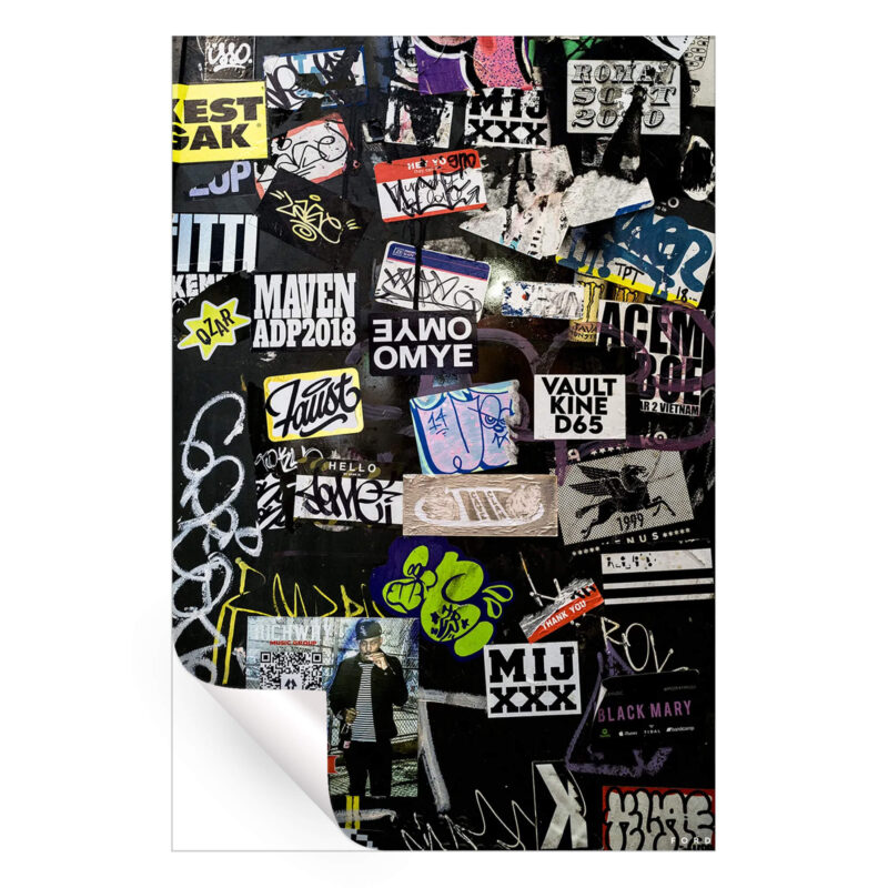 They Call Me Dark Wall Art by Nick Ford