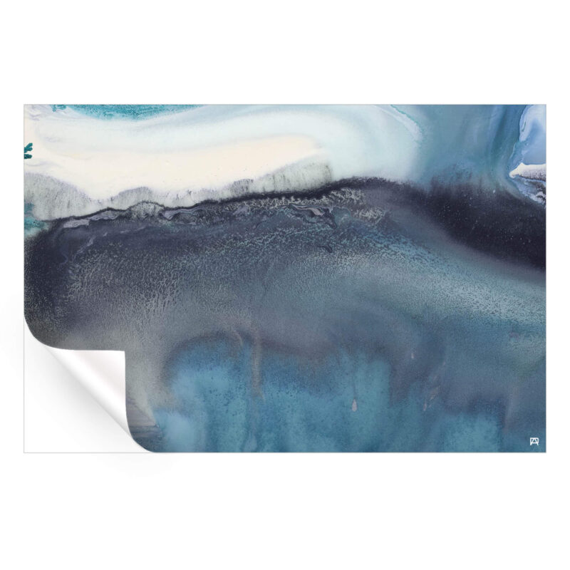 Blue Blue Wall Art by Jared Hankins