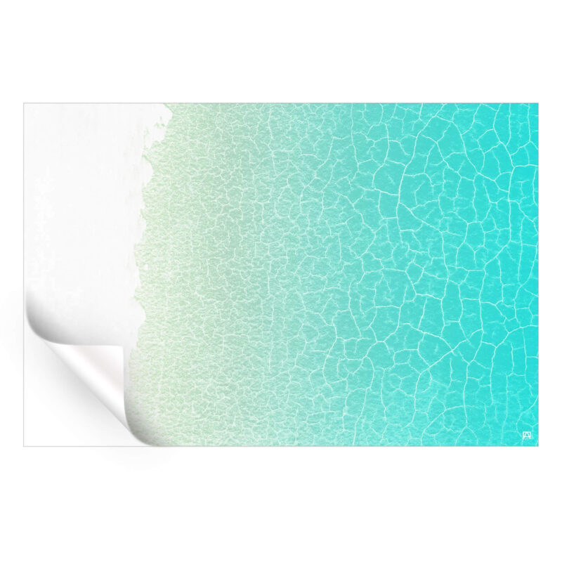 Shallows Blue Wall Art by Jared Hankins