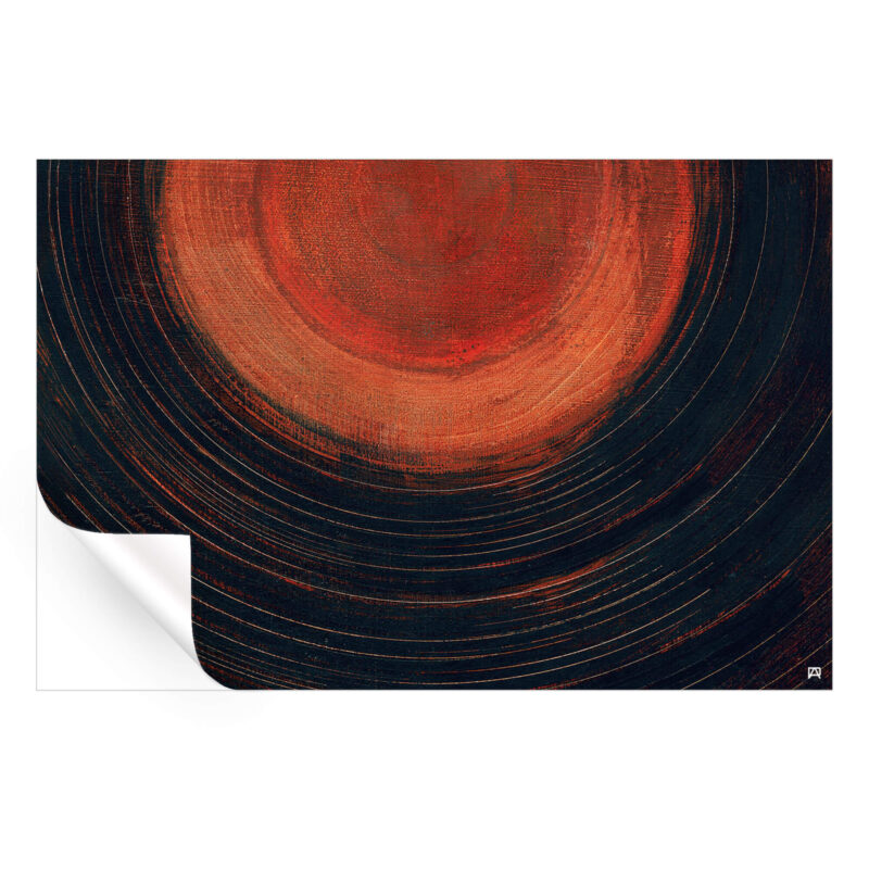 Puttin it on Wax Dark Wall Art by Jared Hankins