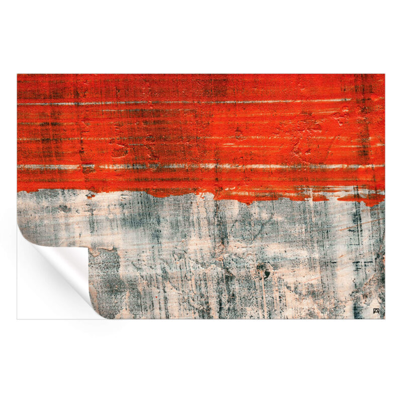 Red Lines Red Wall Art by Jared Hankins