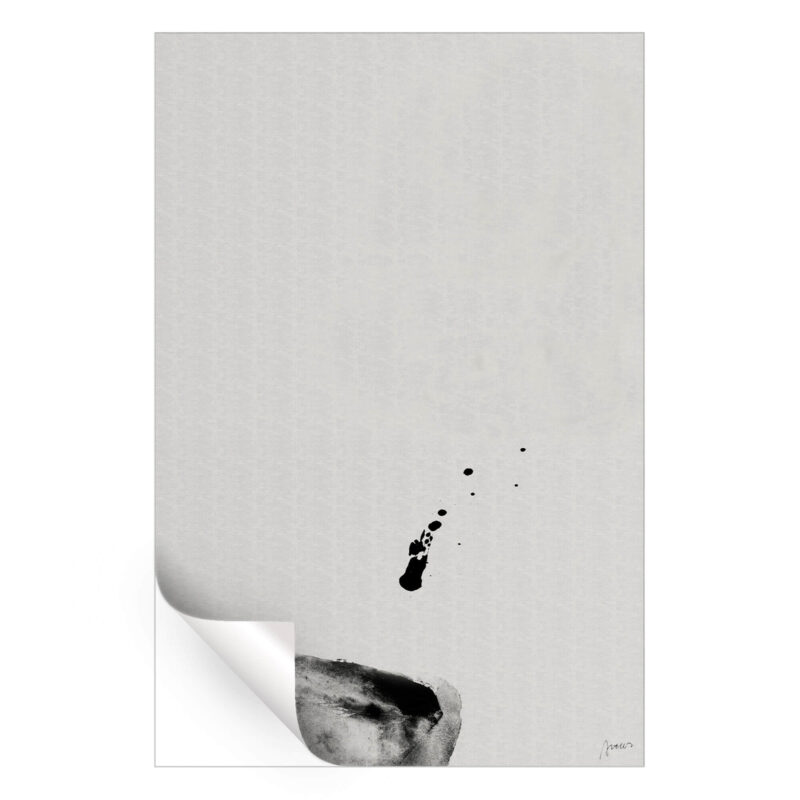 But Listen Black and White Wall Art by Artur Chen