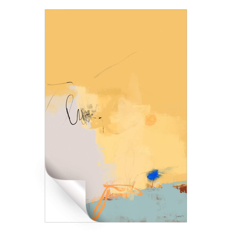 First Love Yellow Wall Art by Artur Chen