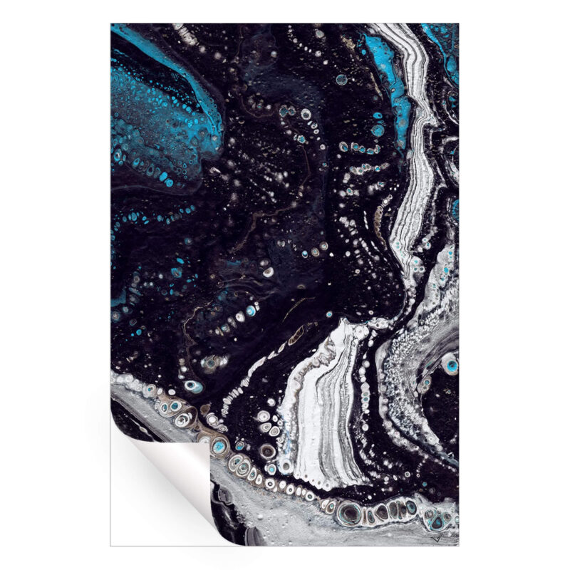 Blue Paisley Wall Art by Jared Hankins