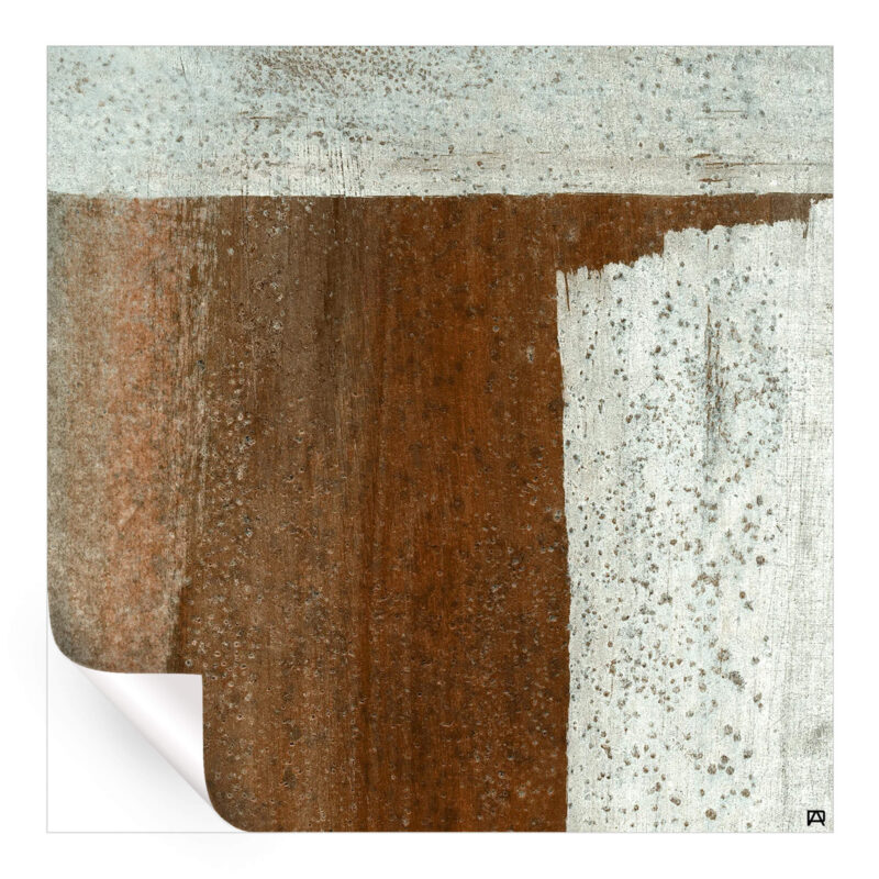 Cliffnote Brown Wall Art by Jared Hankins