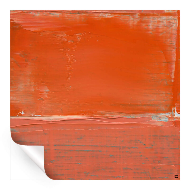 Orange Fade Orange Wall Art by Jared Hankins