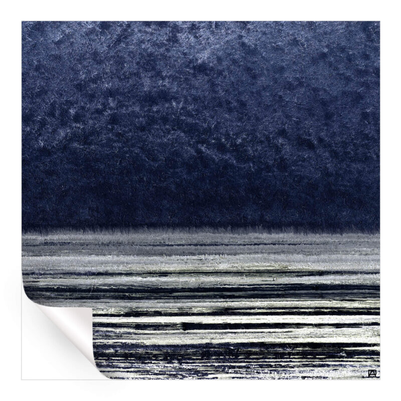 Blue Horizon Blue Wall Art by Jared Hankins