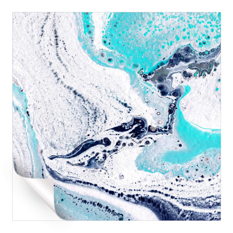 Flow Blue Wall Art by Jared Hankins