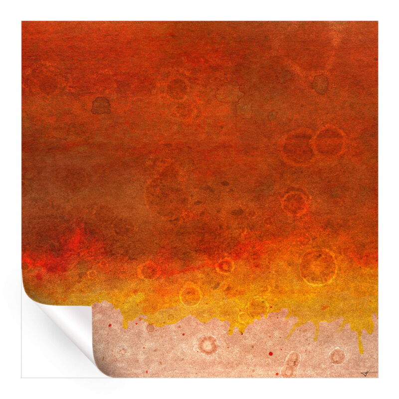 Eruption Warm Wall Art by Jared Hankins