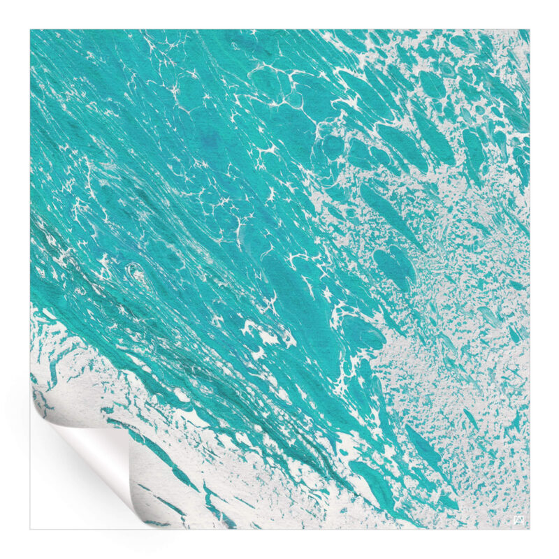 Seafoam Blue Wall Art by Jared Hankins
