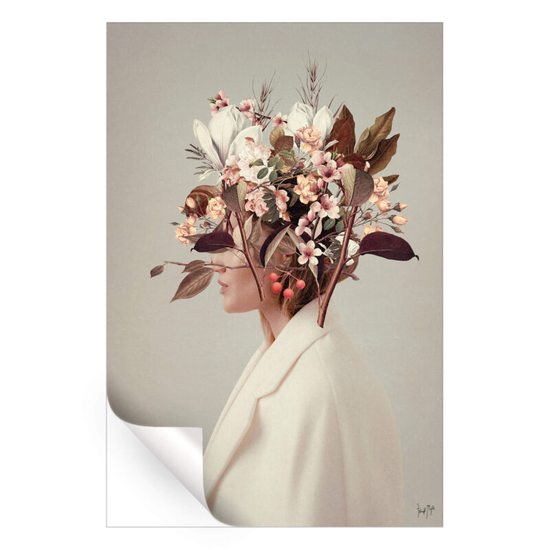 I Fell in Love With Fall Because of You Warm Wall Art by Frank Moth