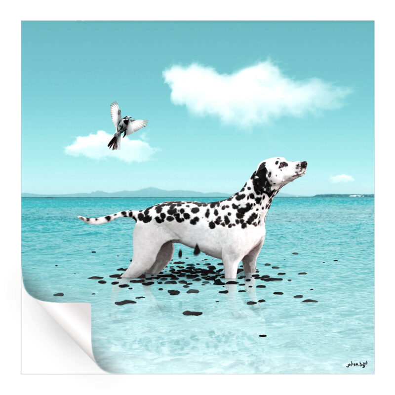 Ephemeral Cool Wall Art by Julien Tabet