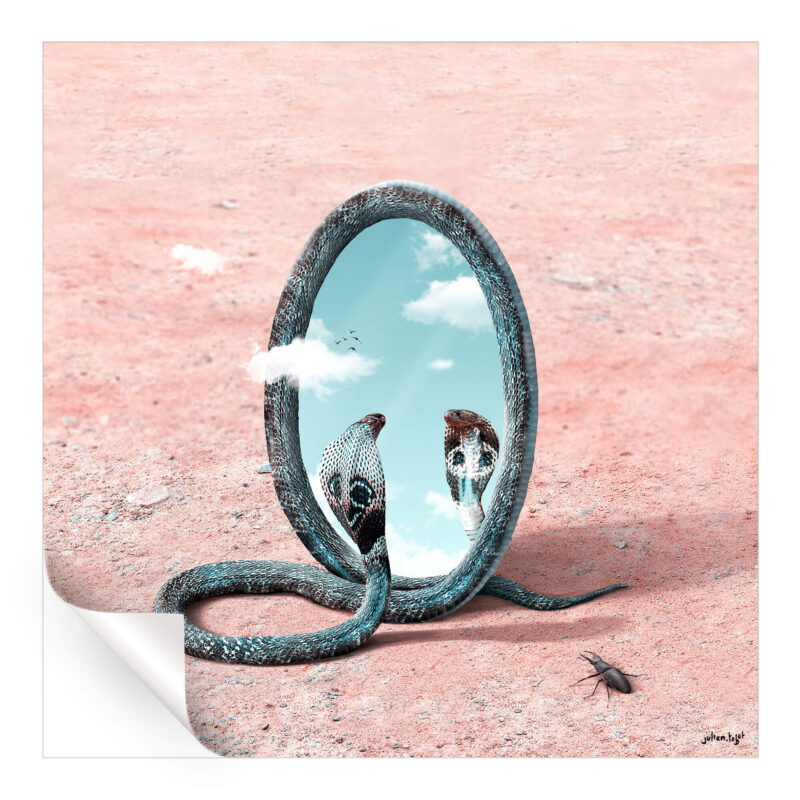 Spiritual Journey Cool Wall Art by Julien Tabet