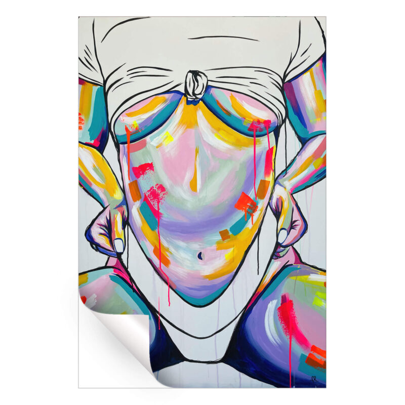 Alyssa Abstract III Wall Art by IR Artwork