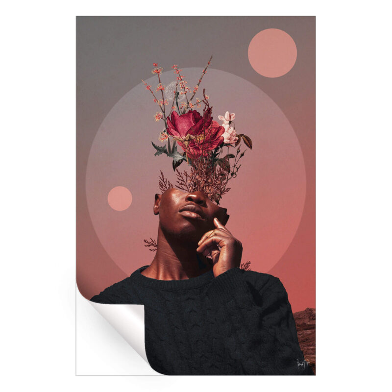 Pale Memories of Dusk Dark Wall Art by Frank Moth