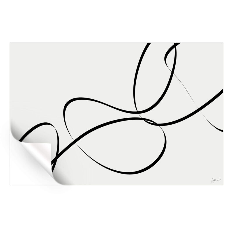 Dancing Black and White Wall Art by Artur Chen