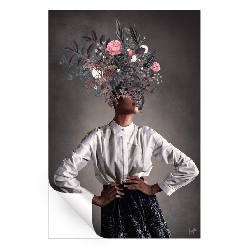 The Eternal Grace of Understanding Dark Wall Art by Frank Moth