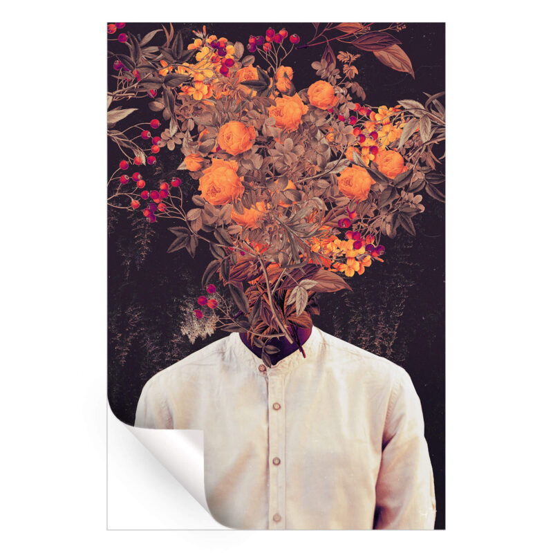 Bloom Warm Wall Art by Frank Moth