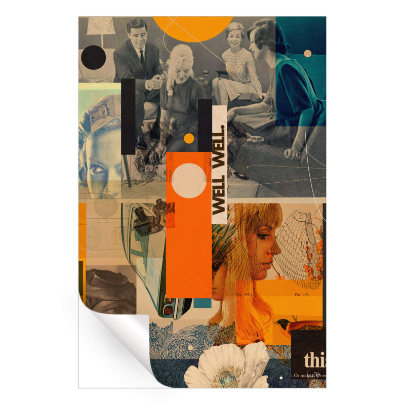 Is This the Matrix Warm Wall Art by Frank Moth