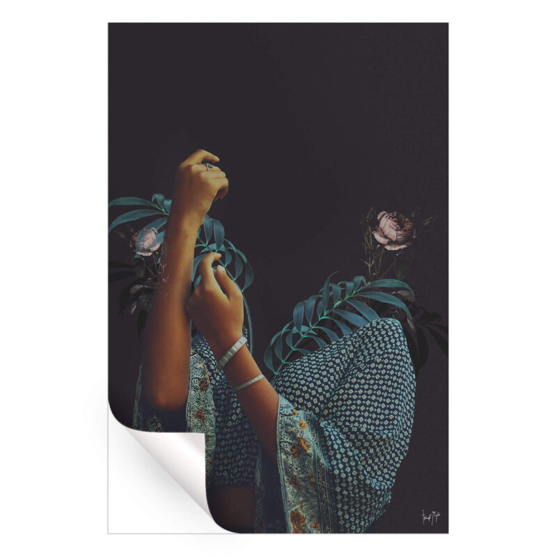 Seconds Before the Dawn Dark Wall Art by Frank Moth