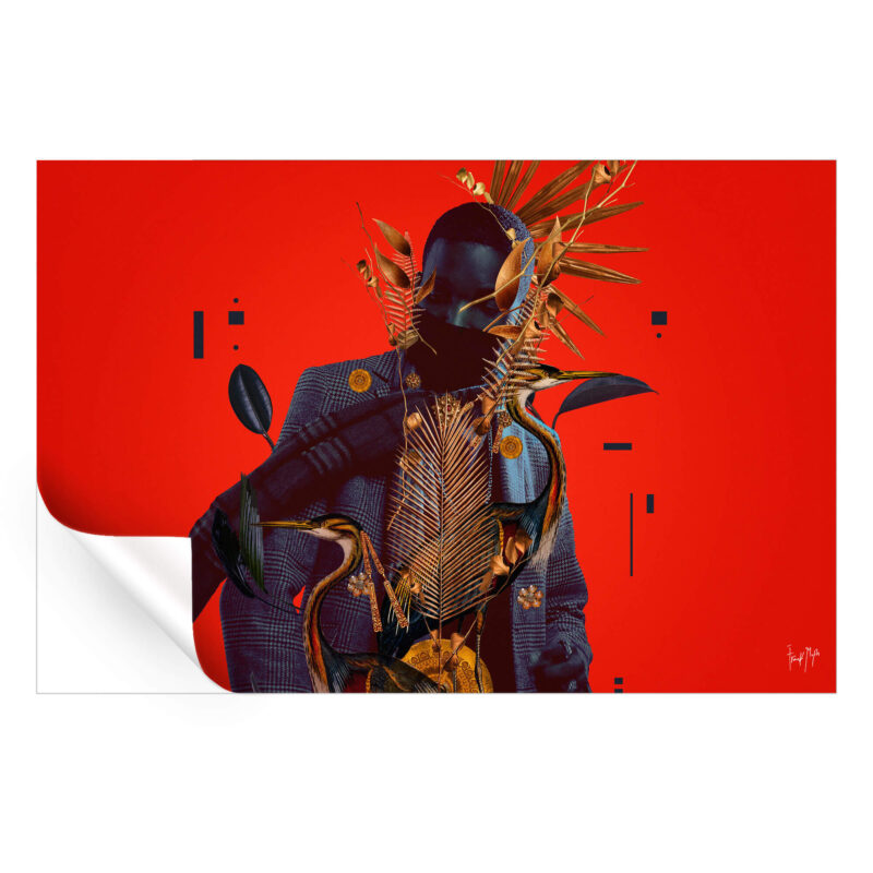 Midnight Jazz Warm Wall Art by Frank Moth