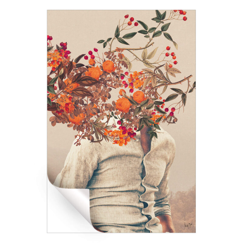 Roots Bright Warm Wall Art by Frank Moth