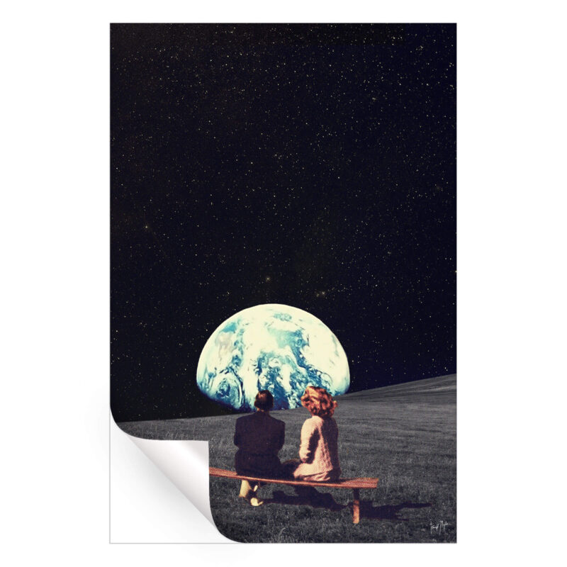 We Used to Live There Dark Wall Art by Frank Moth