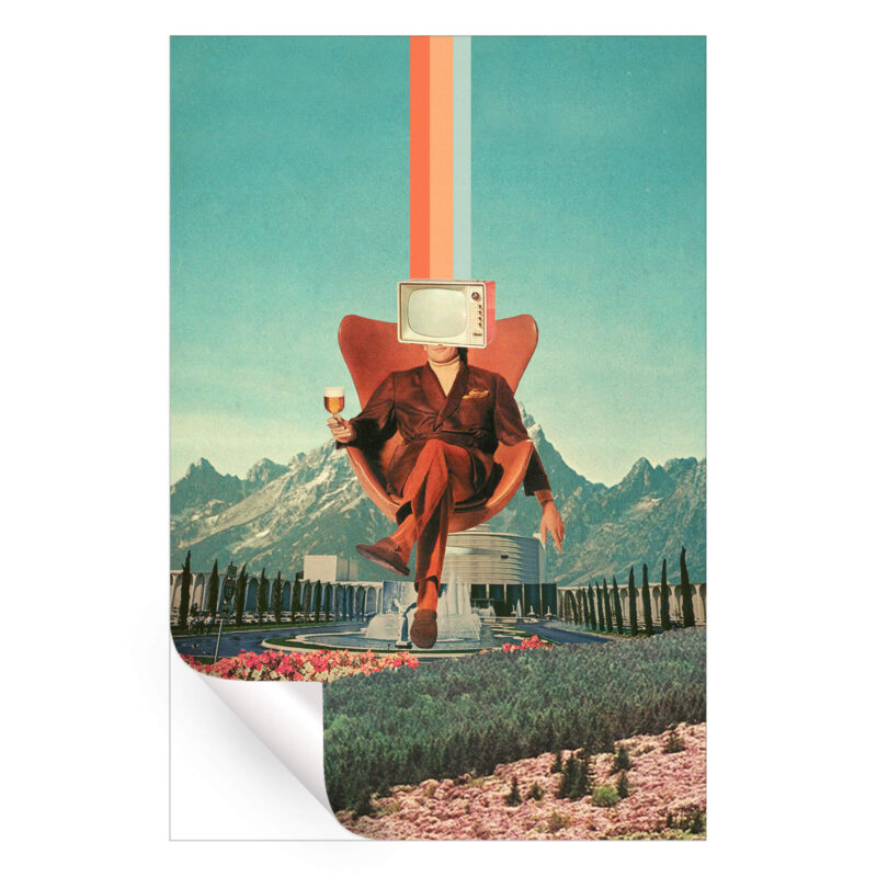 Enemy Warm Wall Art by Frank Moth