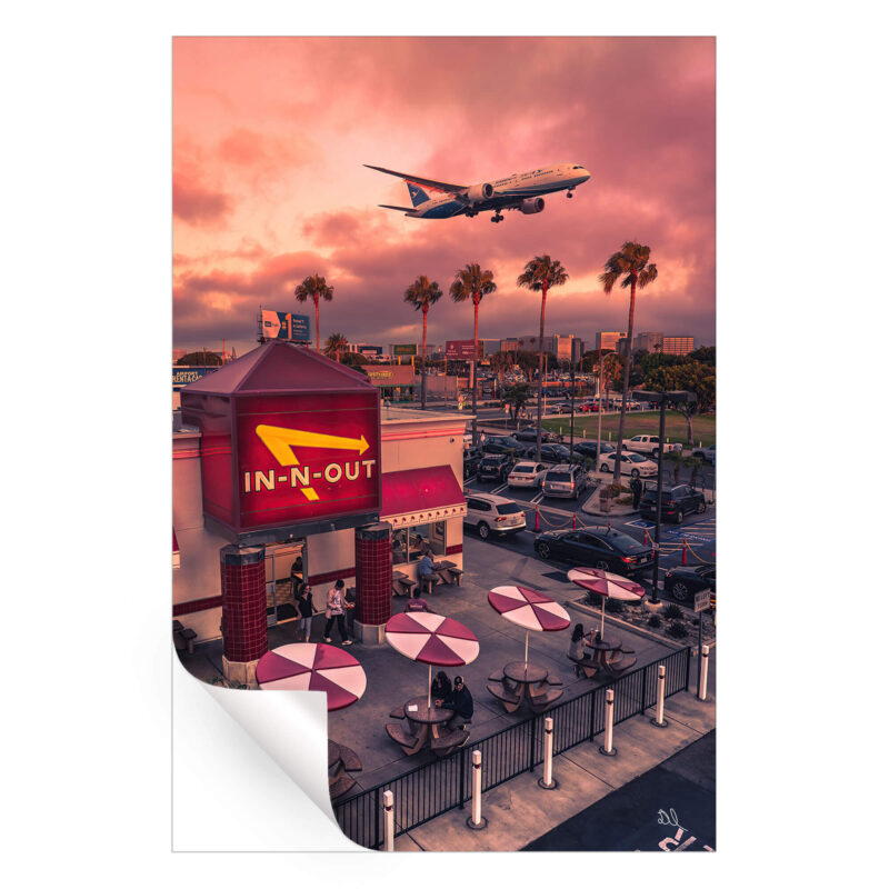 In & Out Fly By Warm Wall Art by Deston Isas