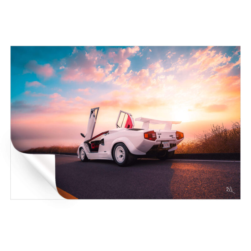 Lamborghini Dreaming Warm Wall Art by Deston Isas