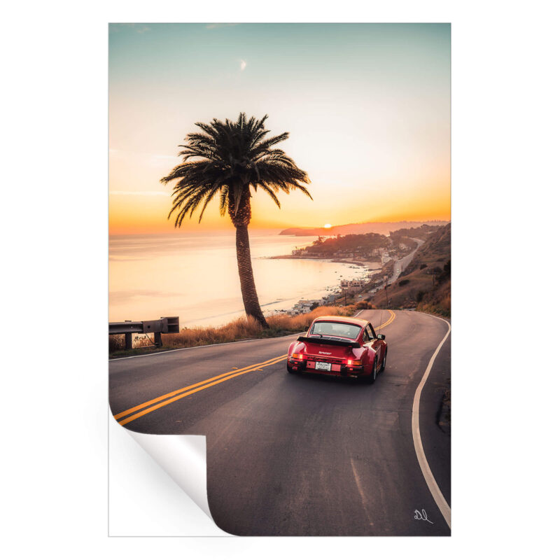 Malibu Cruise Warm Wall Art by Deston Isas