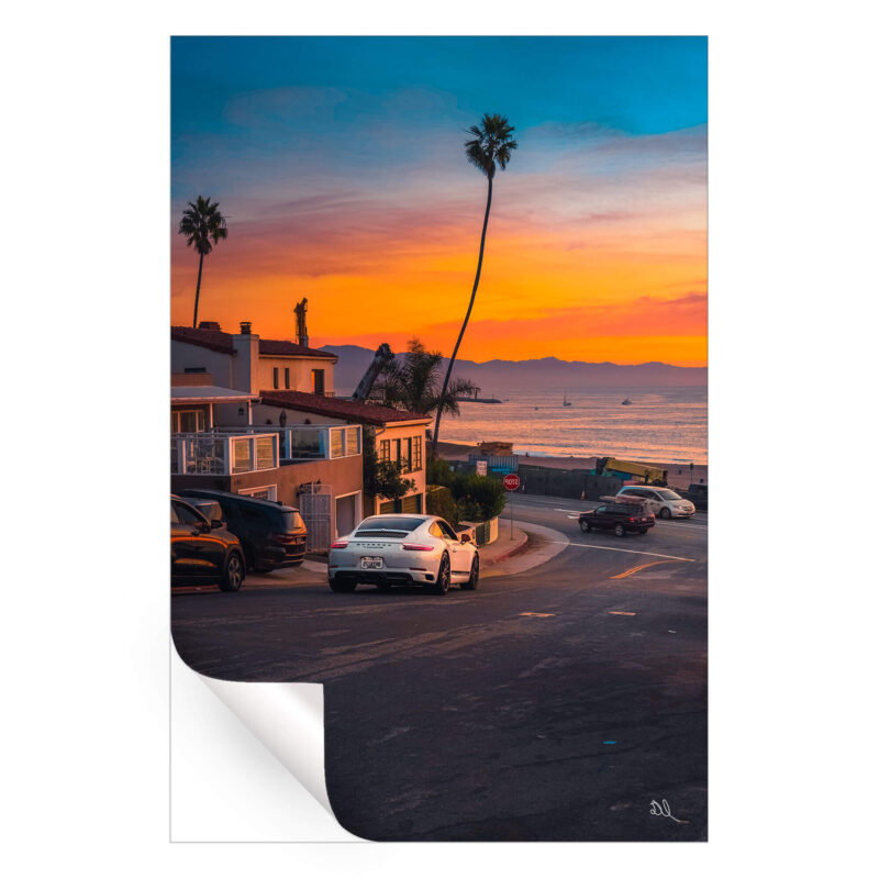 Porsche Warm Wall Art by Deston Isas