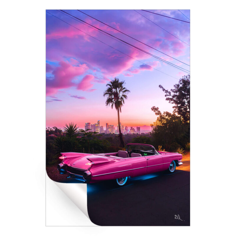 Retro Pink Vibrant Wall Art by Deston Isas