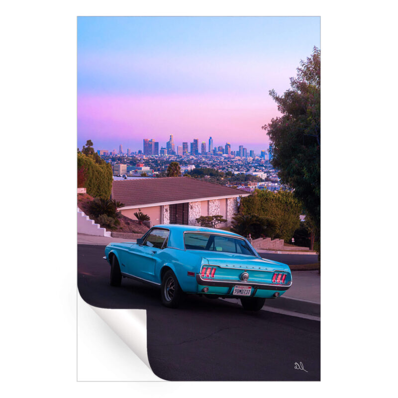 Downtown Views Vibrant Wall Art by Deston Isas