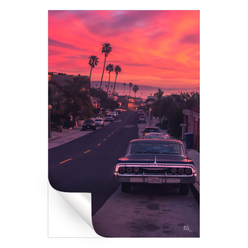 California Sunset Warm Wall Art by Deston Isas