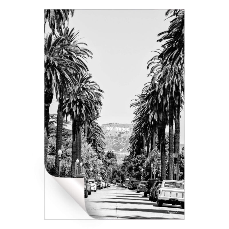 Downtown Los Angeles Black and White Wall Art by Philippe HUGONNARD