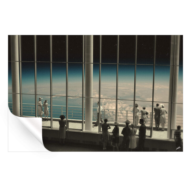 The View II Black and White Wall Art by Fran Rodríguez